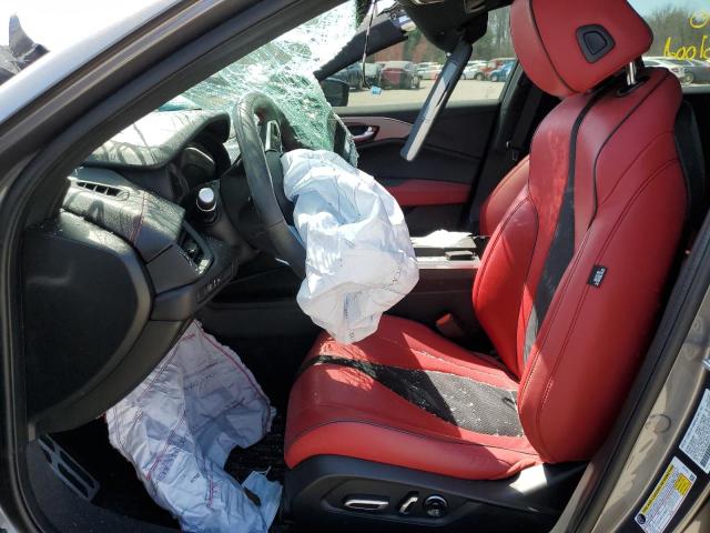 19UUB6F59MA007046 - 2021 ACURA TLX TECH A GRAY photo 7