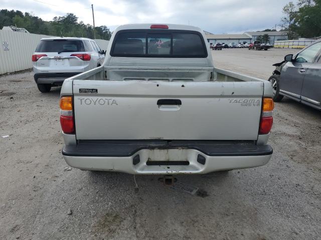 5TEHN72N72Z103750 - 2002 TOYOTA TACOMA DOUBLE CAB SILVER photo 6