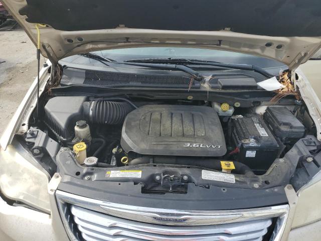 2C4RC1CG4DR569541 - 2013 CHRYSLER TOWN & COU TOURING L BEIGE photo 12