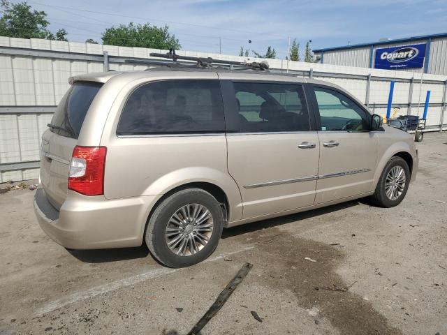 2C4RC1CG4DR569541 - 2013 CHRYSLER TOWN & COU TOURING L BEIGE photo 3