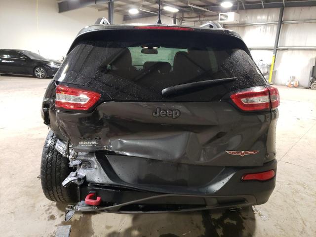 1C4PJMBS7HW552265 - 2017 JEEP CHEROKEE TRAILHAWK GRAY photo 6