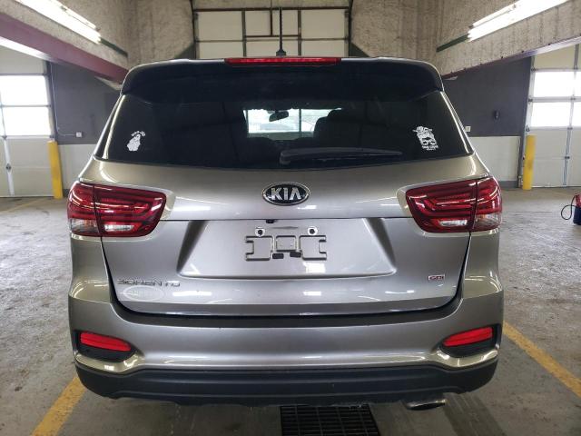 5XYPG4A33KG473219 - 2019 KIA SORENTO L GRAY photo 6