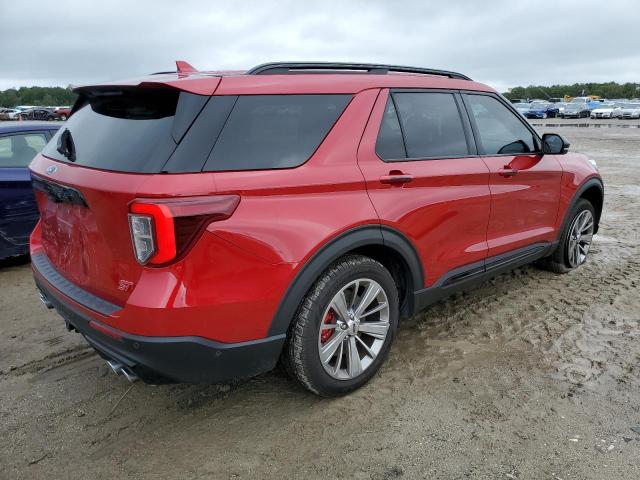 1FM5K8GC0LGC97017 - 2020 FORD EXPLORER ST RED photo 3