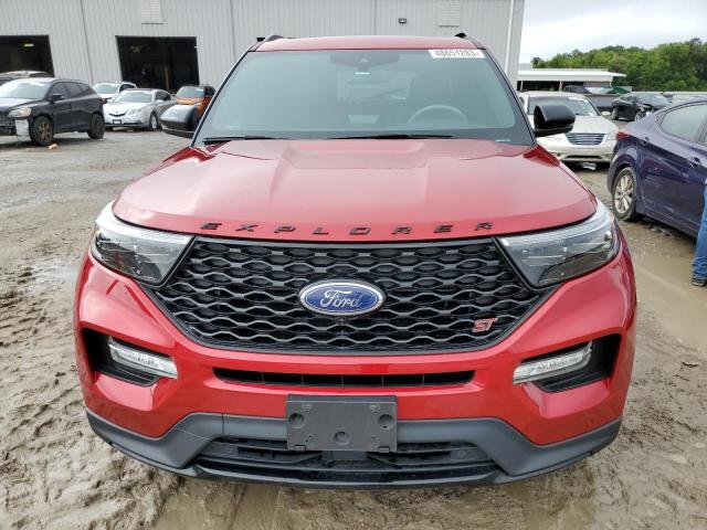 1FM5K8GC0LGC97017 - 2020 FORD EXPLORER ST RED photo 5