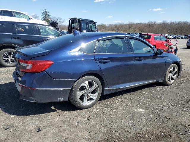 1HGCV1F56JA037607 - 2018 HONDA ACCORD EXL BLUE photo 3