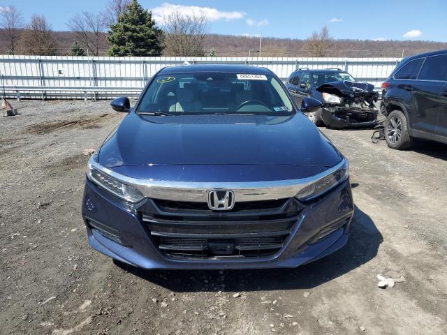 1HGCV1F56JA037607 - 2018 HONDA ACCORD EXL BLUE photo 5