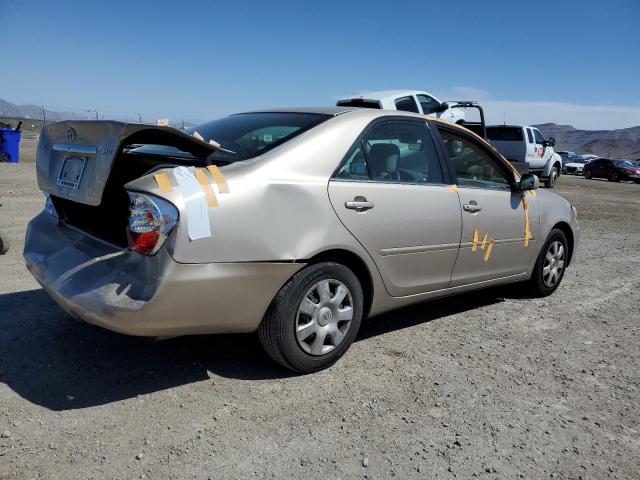 4T1BE30K43U253988 - 2003 TOYOTA CAMRY LE ოქროსფერი ფოტო 3