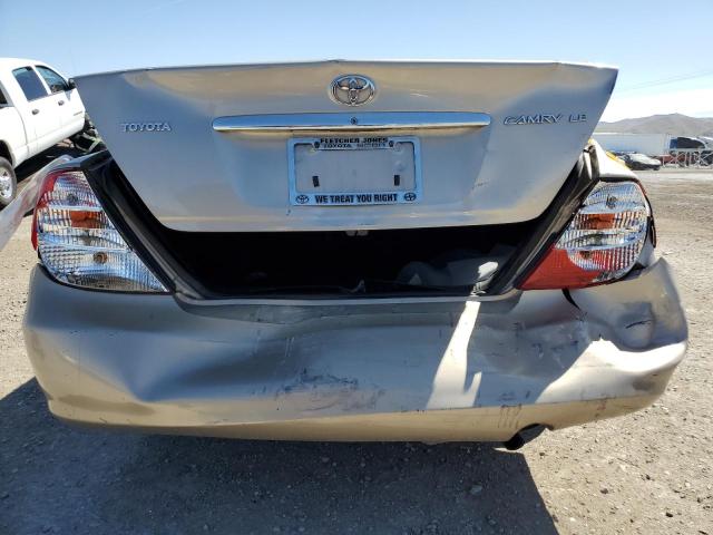 4T1BE30K43U253988 - 2003 TOYOTA CAMRY LE ოქროსფერი ფოტო 6