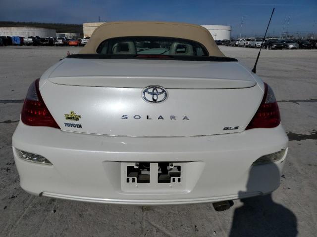 4T1FA38P28U145762 - 2008 TOYOTA CAMRY SOLA SE WHITE photo 6