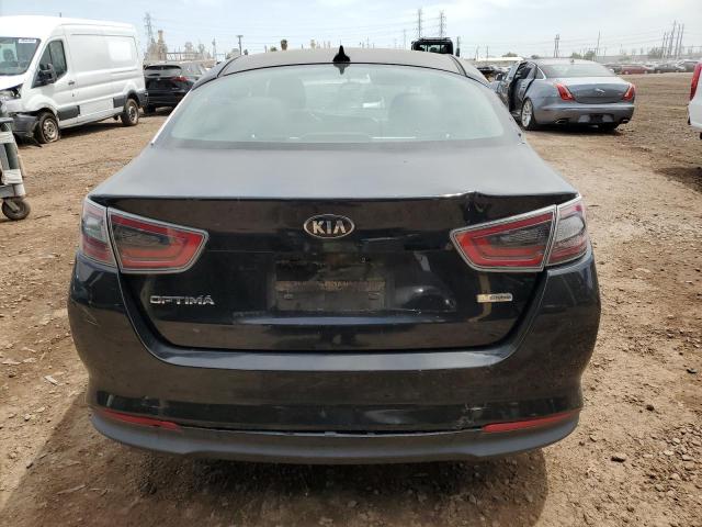 KNAGM4AD1F5088643 - 2015 KIA OPTIMA HYBRID BLACK photo 6