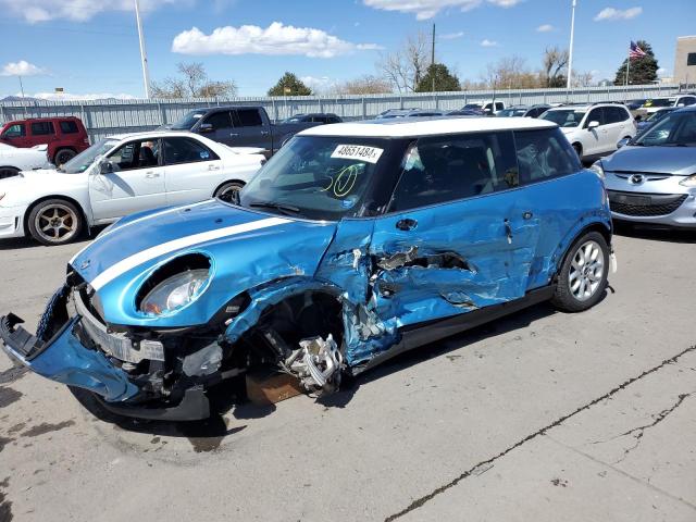 WMWXP5C50G2D70703 - 2016 MINI COOPER BLUE photo 1