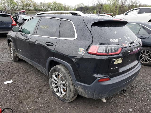 1C4PJMLB7KD188432 - 2019 JEEP CHEROKEE LATITUDE PLUS BLACK photo 2