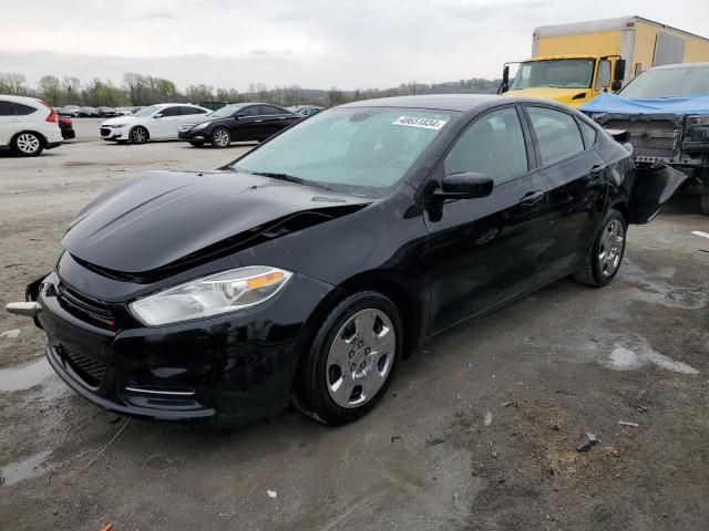 1C3CDFAA5FD151238 - 2015 DODGE DART SE BLACK photo 1