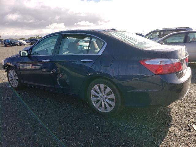 1HGCR2F87EA207726 - 2014 HONDA ACCORD EXL BLUE photo 2