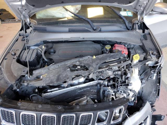 3C4NJDCB0KT780692 - 2019 JEEP COMPASS LIMITED SILVER photo 12