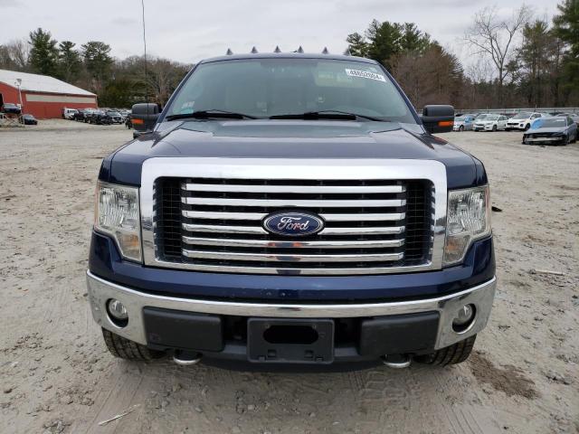 1FTFX1EF2CFA32863 - 2012 FORD F150 SUPER CAB BLUE photo 5