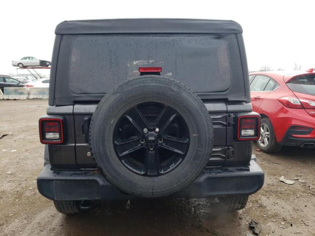 1C4HJXDGXLW246264 - 2020 JEEP WRANGLER U SPORT GRAY photo 6