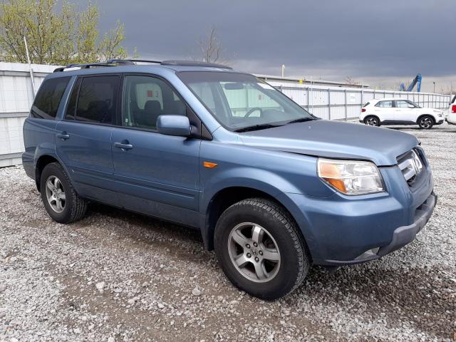 5FNYF18338B027146 - 2008 HONDA PILOT SE BLUE photo 4