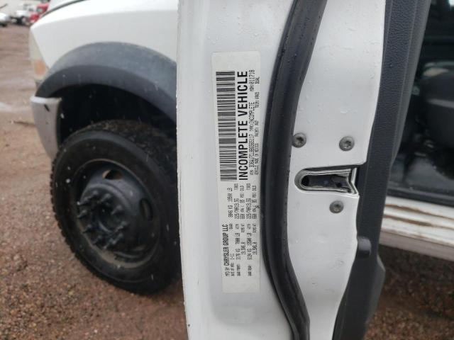 3D6WU7CL8BG565117 - 2011 DODGE RAM 5500 ST WHITE photo 12