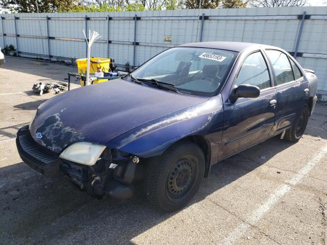 1G1JF524917275982 - 2001 CHEVROLET CAVALIER LS BLUE photo 1