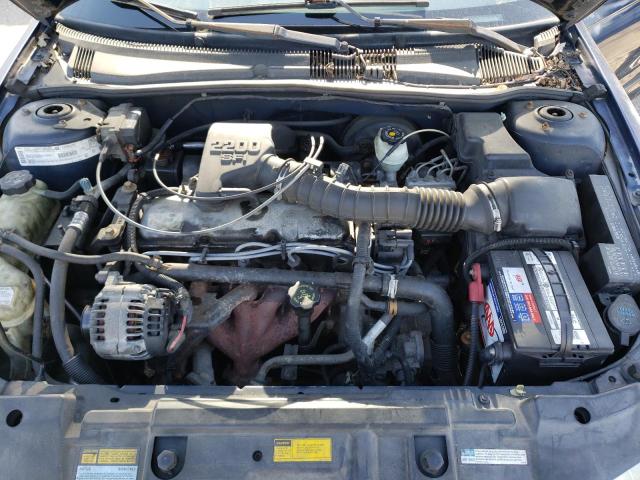 1G1JF524917275982 - 2001 CHEVROLET CAVALIER LS BLUE photo 11