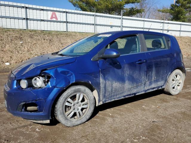 1G1JD6SB0E4153545 - 2014 CHEVROLET SONIC LT BLUE photo 1