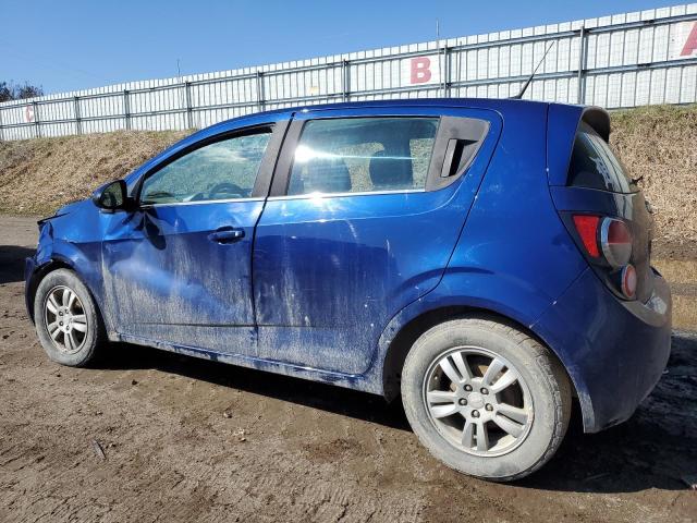 1G1JD6SB0E4153545 - 2014 CHEVROLET SONIC LT BLUE photo 2