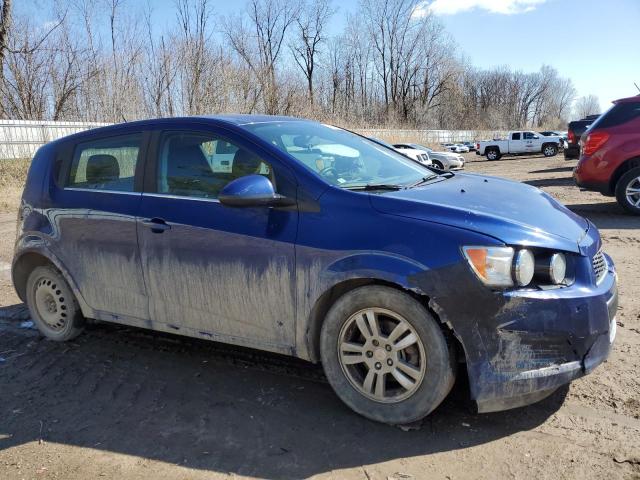 1G1JD6SB0E4153545 - 2014 CHEVROLET SONIC LT BLUE photo 4