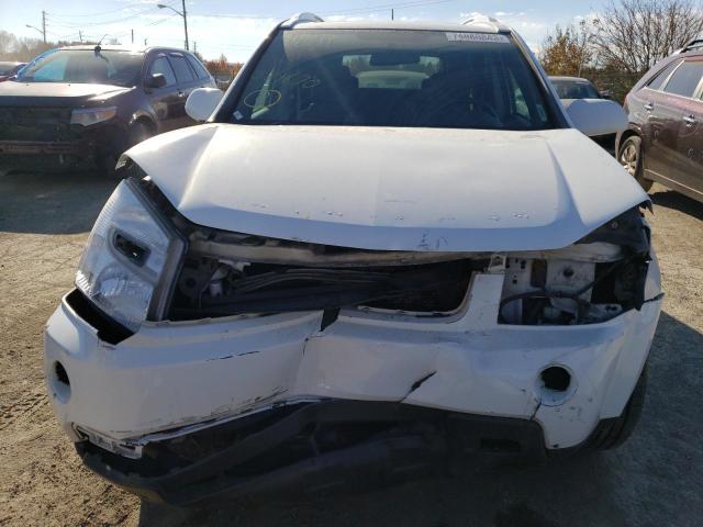 2CNDL73F676089670 - 2007 CHEVROLET EQUINOX LT WHITE photo 5