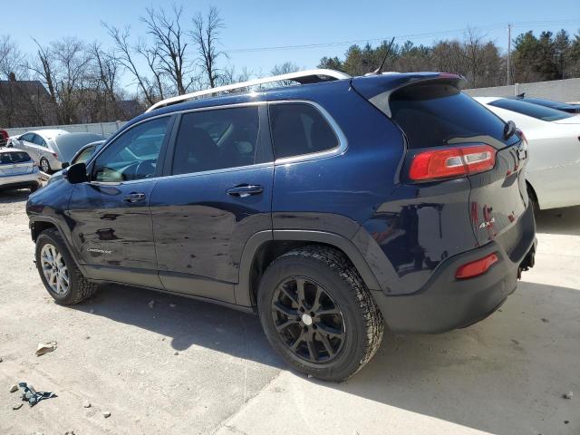 1C4PJMCB4FW514844 - 2015 JEEP CHEROKEE LATITUDE BLUE photo 2