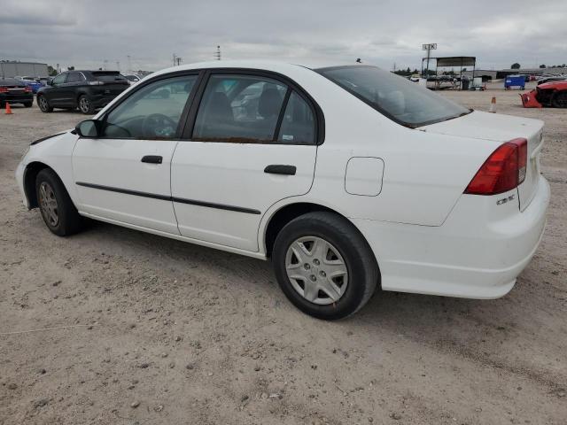 2HGES16344H631828 - 2004 HONDA CIVIC DX VP WHITE photo 2