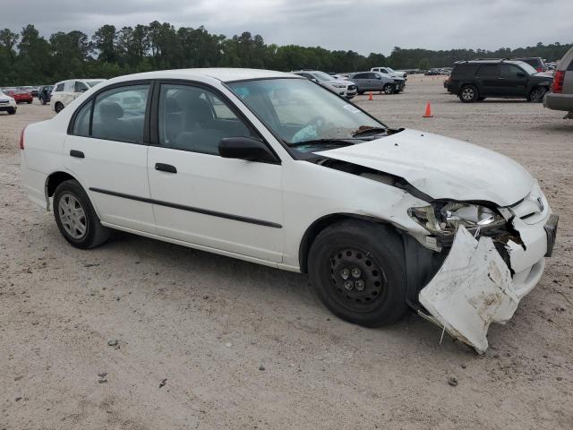 2HGES16344H631828 - 2004 HONDA CIVIC DX VP WHITE photo 4
