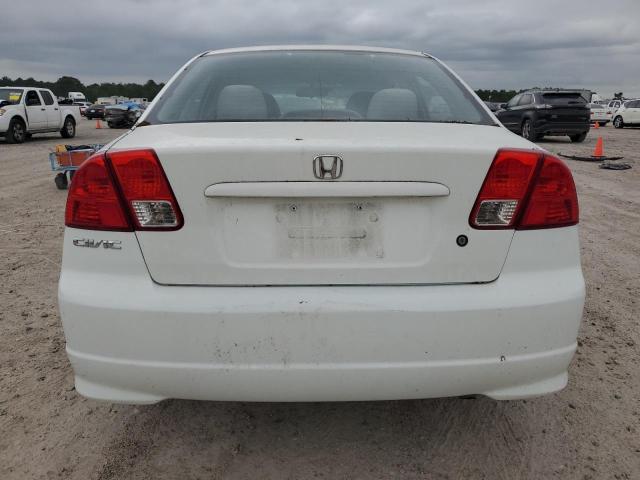 2HGES16344H631828 - 2004 HONDA CIVIC DX VP WHITE photo 6