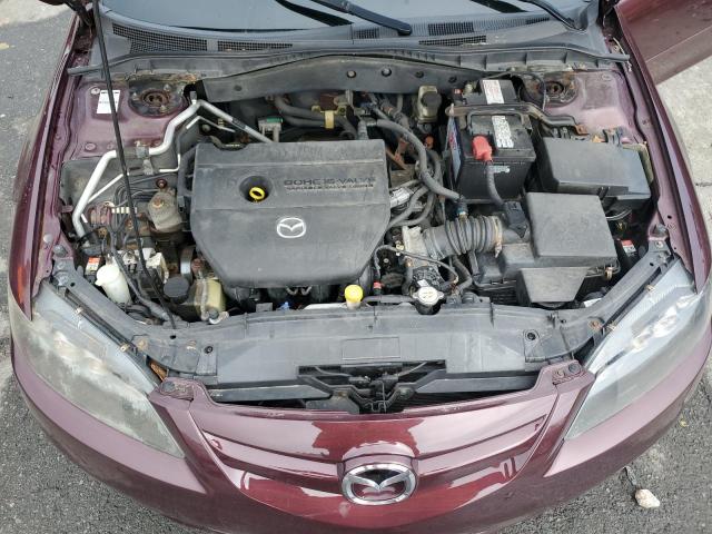 1YVHP81C985M29166 - 2008 MAZDA 6 I MAROON photo 11