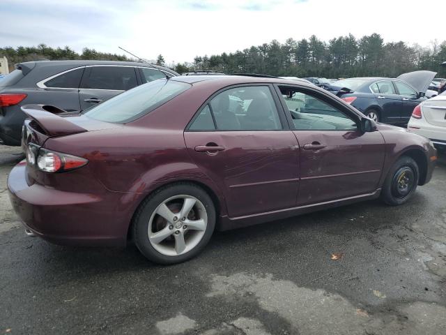 1YVHP81C985M29166 - 2008 MAZDA 6 I MAROON photo 3