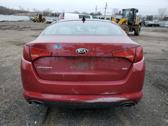 5XXGM4A78DG195498 - 2013 KIA OPTIMA LX BURGUNDY photo 6