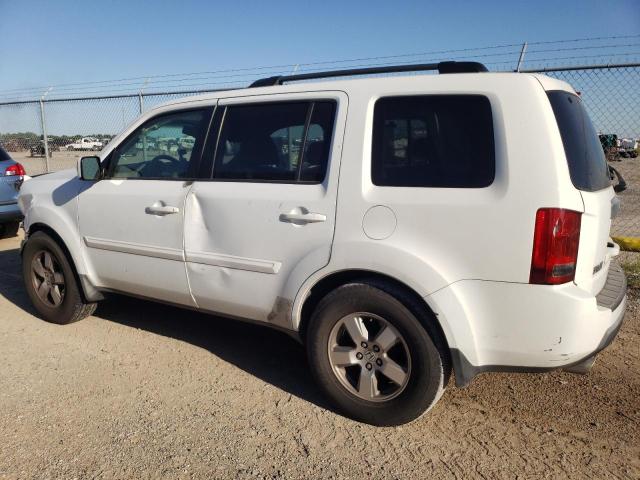 5FNYF38519B023000 - 2009 HONDA PILOT EXL WHITE photo 2