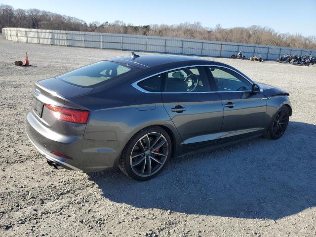 WAUC4CF58JA010466 - 2018 AUDI S5 PRESTIGE GRAY photo 3