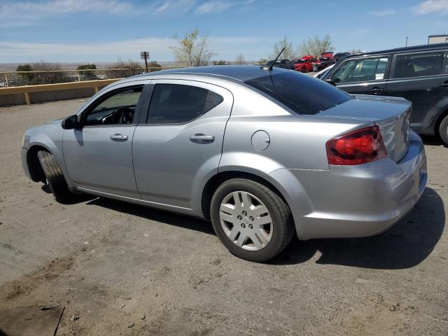 1C3CDZAB0DN630815 - 2013 DODGE AVENGER SE SILVER photo 2