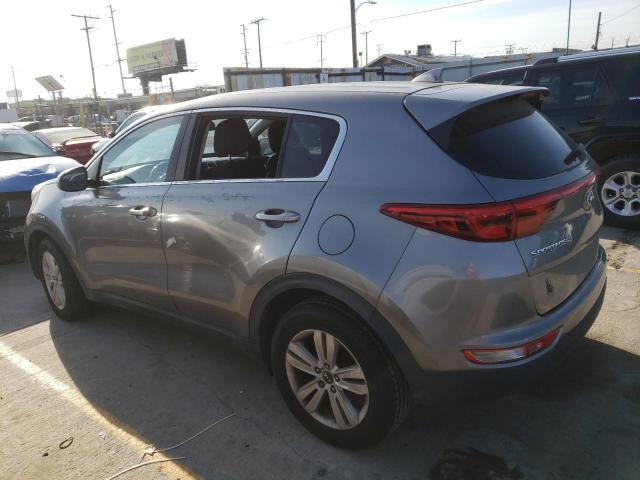 KNDPM3AC2H7159795 - 2017 KIA SPORTAGE LX GRAY photo 2