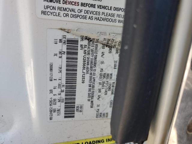 5LMFU28568LJ12539 - 2008 LINCOLN NAVIGATOR თეთრი ფოტო 13