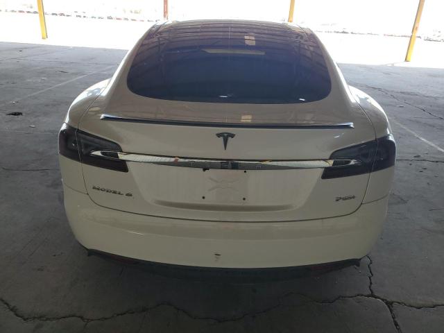 5YJSA1DP8DFP16364 - 2013 TESLA MODEL S WHITE photo 6