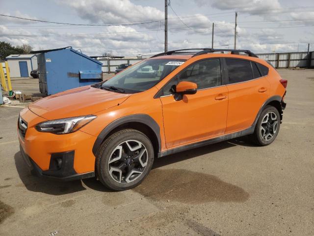 JF2GTALC8J8200954 - 2018 SUBARU CROSSTREK LIMITED ORANGE photo 1