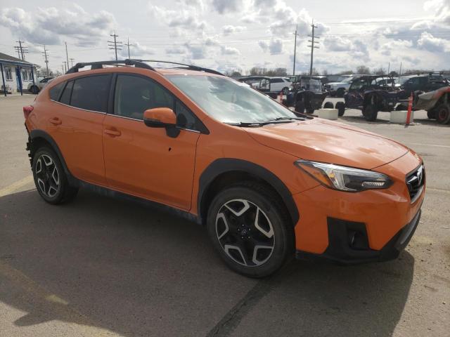 JF2GTALC8J8200954 - 2018 SUBARU CROSSTREK LIMITED ORANGE photo 4