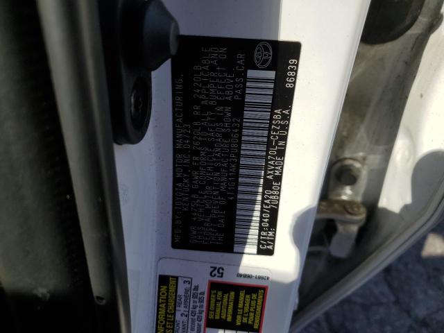 4T1G11AK3PU806432 - 2023 TOYOTA CAMRY SE NIGHT SHADE WHITE photo 12