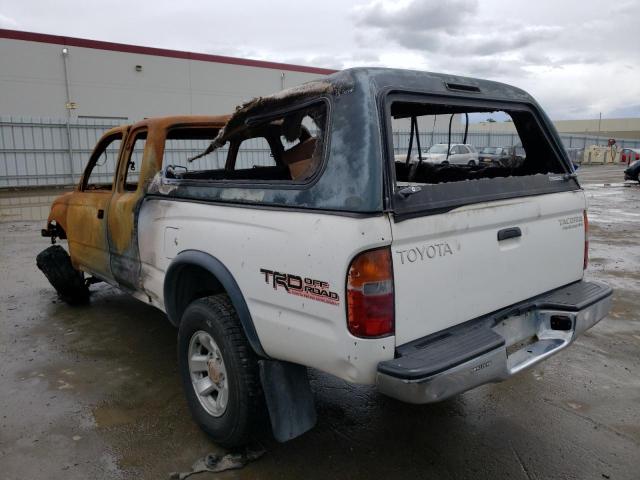 4TASN92N4YZ649391 - 2000 TOYOTA TACOMA XTRACAB PRERUNNER WHITE photo 2