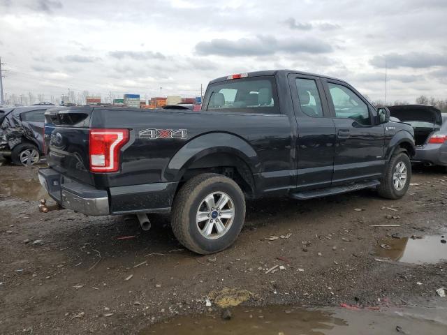 1FTEX1EPXFFB39488 - 2015 FORD F150 SUPER CAB BLACK photo 3