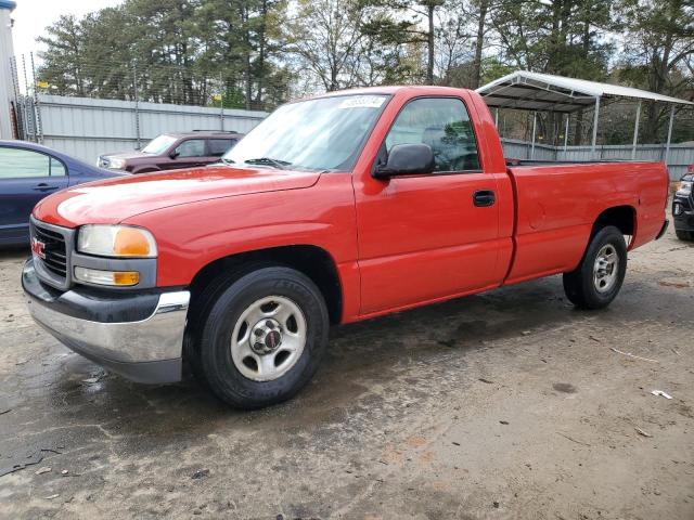 1GTEC14W92Z147823 - 2002 GMC NEW SIERRA C1500 RED photo 1