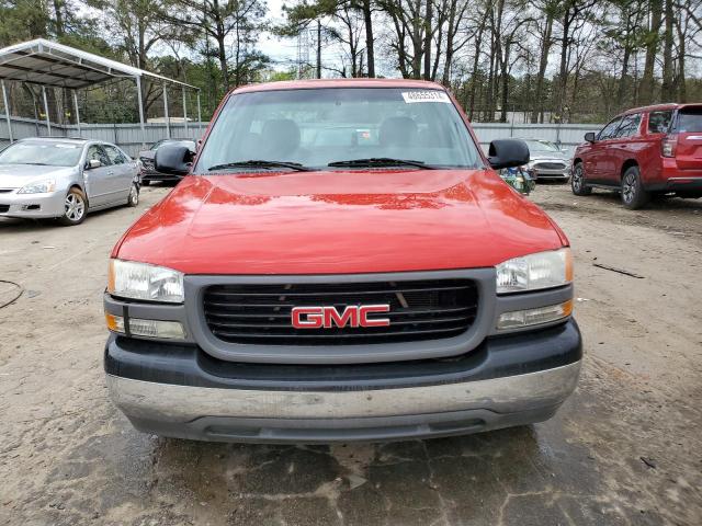 1GTEC14W92Z147823 - 2002 GMC NEW SIERRA C1500 RED photo 5