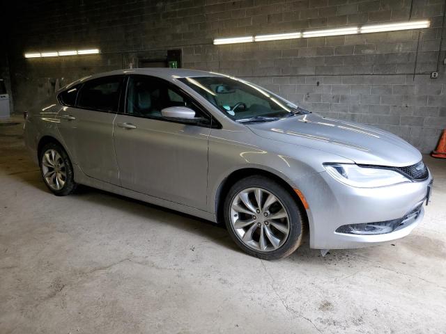 1C3CCCDGXFN630251 - 2015 CHRYSLER 200 S SILVER photo 4